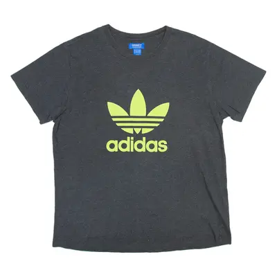 ADIDAS ORIGINALS Mens T-Shirt Grey L