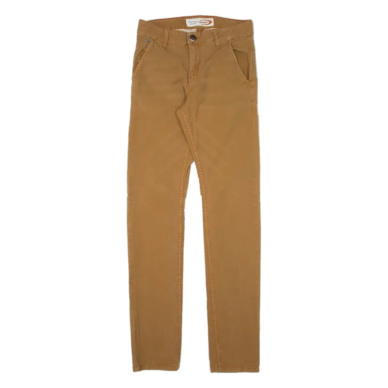 DRIVER Mens Trousers Beige Slim Straight W30 L34