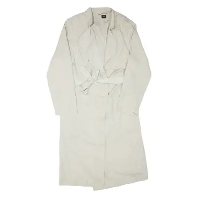 JOOP Belted Womens Trench Jacket Cream Viscose L