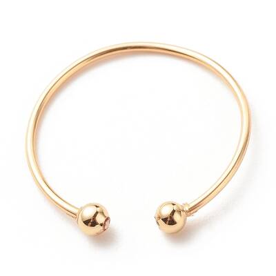 Copper Wire Simple Open Cuff Ring for Women