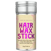 Hair Wax Stick - Flyaway Control and Styling Pomade for Women, and Men - Hair Bun Maker and Accessorie (1 Pack of Wax) Gel Ha...