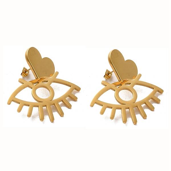 304 Stainless Steel Stud Earrings
