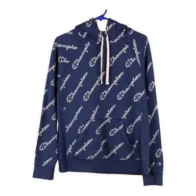 Champion Hoodie - Medium Navy Cotton Blend