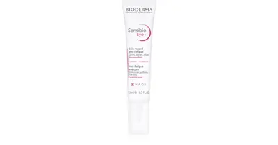 Bioderma Sensibio+ eye cream-gel against signs of tiredness 15 ml