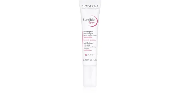 Bioderma Sensibio+ eye cream-gel against signs of tiredness 15 ml