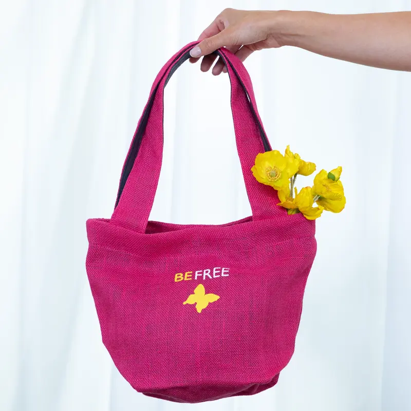 Be Free Butterfly Tote - Black
