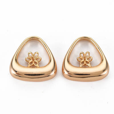 Brass Peg Bails Pendants