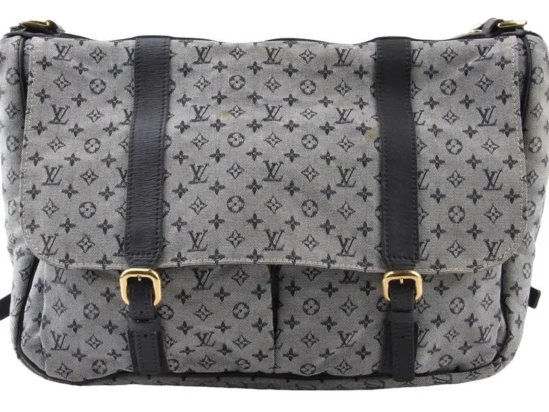 Pre-owned Louis Vuitton Canvas messenger bags Sac A Langer Diaper Bag