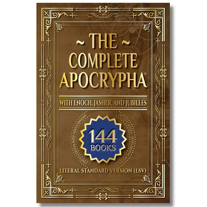 The Complete Apocrypha: 144 books 2018 Edition with Enoch, Jasher, and Jubilees christian book bible study book