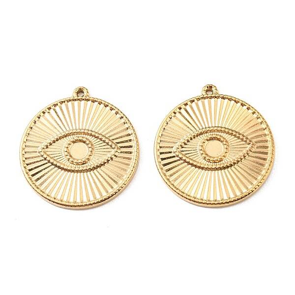 PVD Vacuum Plating 304 Stainless Steel Pendant Cabochon Settings