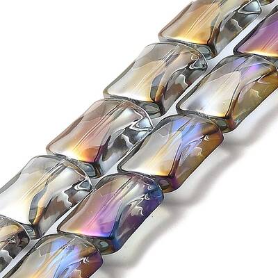 Electroplate Glass Beads Strands