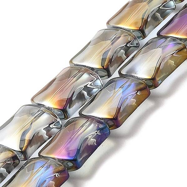 Electroplate Glass Beads Strands