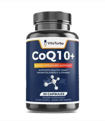 CoQ10+ 30 Capsules - 200mg Per Serving