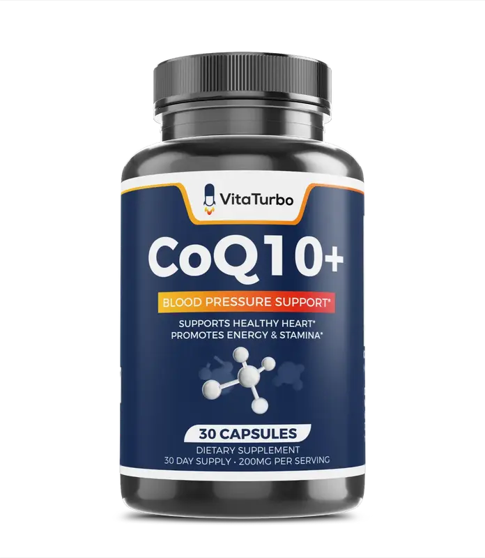 CoQ10+ 30 Capsules - 200mg Per Serving