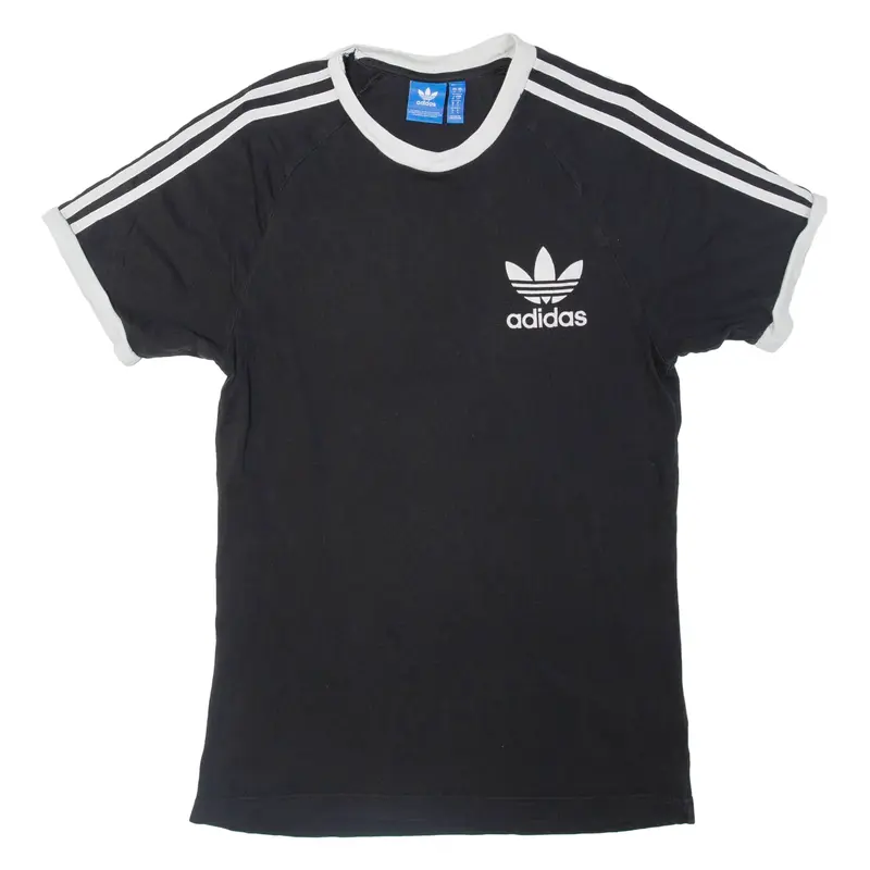 ADIDAS Mens T-Shirt Black S