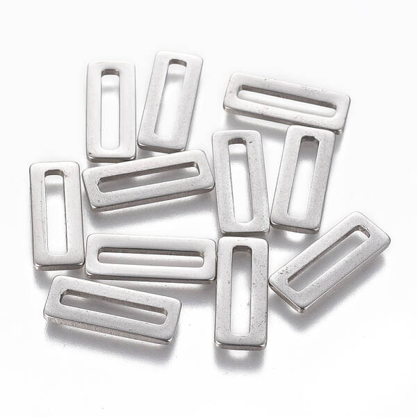 Tarnish Resistant 201 Stainless Steel Linking Rings