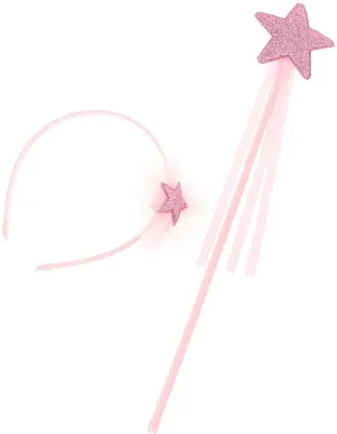 Inca Tiara and Star Wand Set 2 Pieces