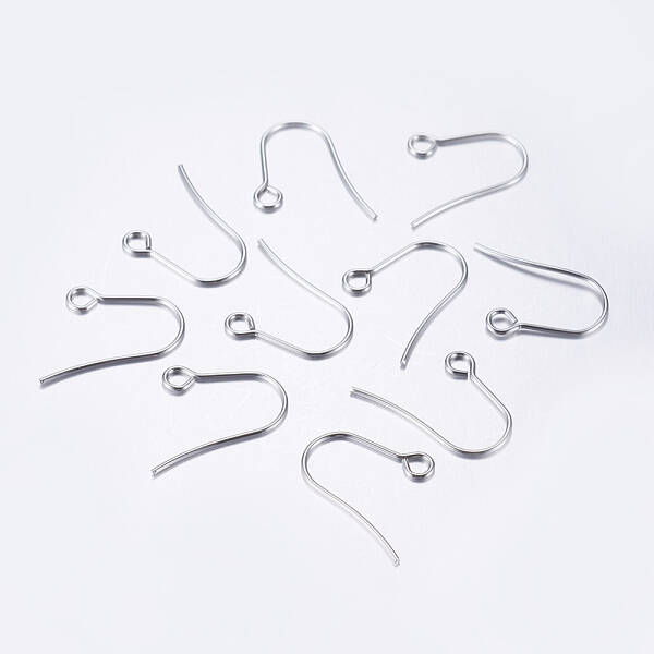 Tarnish Resistant 304 Stainless Steel Earring Hooks