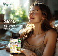 【Enhanced Potency】Royavita Ashwagandha 2400mg with Black Pepper Extract | Support Sleep Aid & Athletic Performance, Organ...