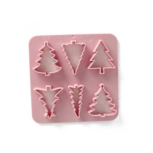 Christmas Theme ABS Plastic Plasticine Tools