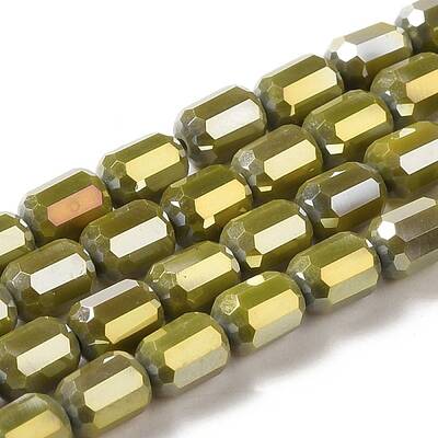 Electroplate Glass Beads Strands