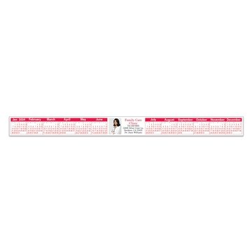 250 Custom Keyboard Monitor Calendar | Rectangle | 1 1/8 x 13 ...