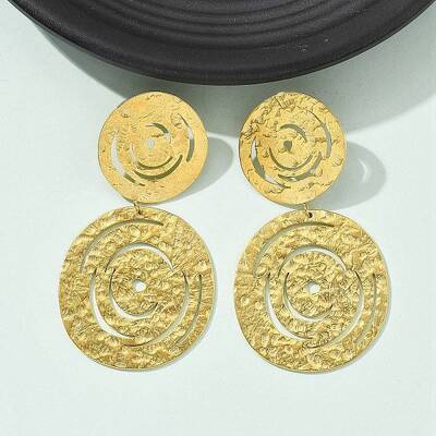 304 Stainless Steel Dangle Stud Earrings for Women