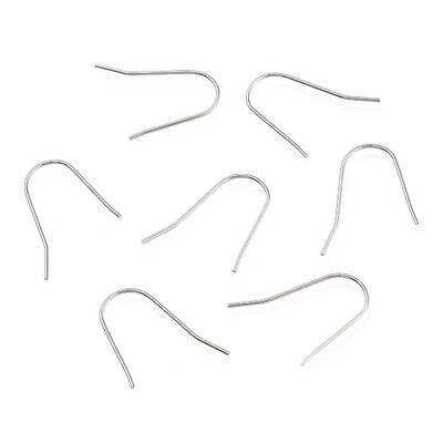 Tarnish Resistant 201 Stainless Steel Earring Hooks. Ear Wire