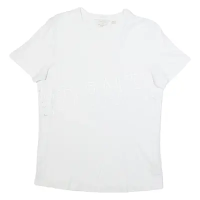 TED BAKER Womens Printed Blouse White M