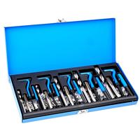 VEVOR 131 PCS Helicoil Thread Repair Kit SAE Tool 1/4 5/16 3/8 7/16 1/2 in UNC，repair tool kit