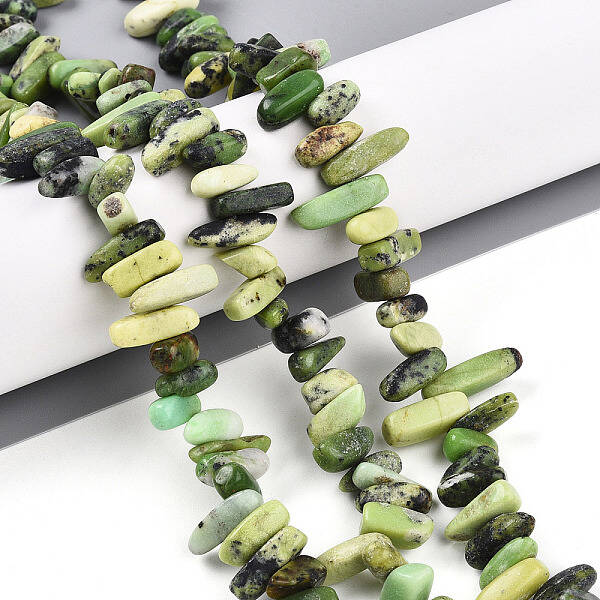 Natural Serpentine Beads Strands