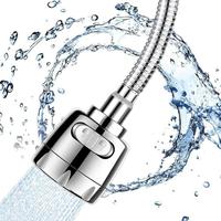 Kitchen Faucet Sprayer Attachment, Movable Faucet Extender for Kitchen Sink, 360° Rotatable Sink Faucet Head Anti-Splash Tap...