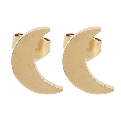 PVD Vacuum Plating 304 Stainless Steel Stud Earrings for Women