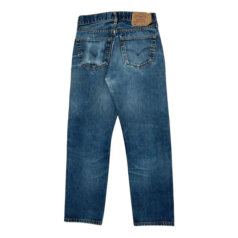 501 Levis Jeans - 30W 30L Blue Cotton