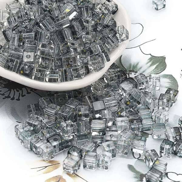 Spray Painted Glass Seed Beads