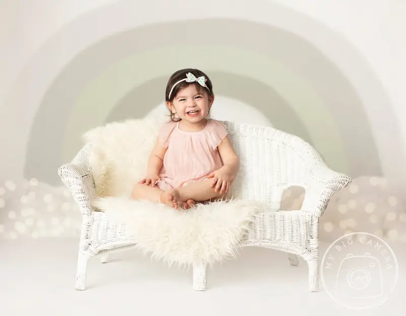 Aperturee St Patricks Day Mini Sessions Boho Rainbow Portrait Backdrop