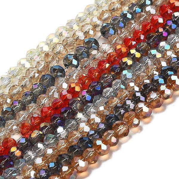 Electroplate Glass Beads Strands