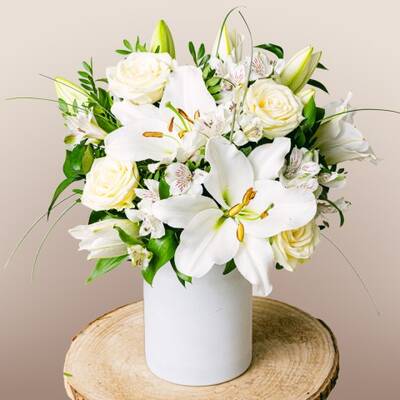 White Harmony Bouquet