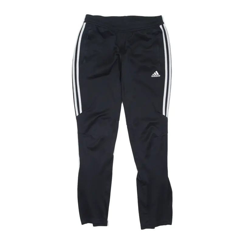 ADIDAS Sweatpants Black Straight Womens S W28 L28