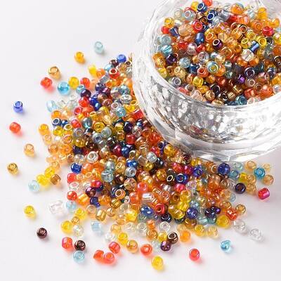 12/0 Round Glass Seed Beads