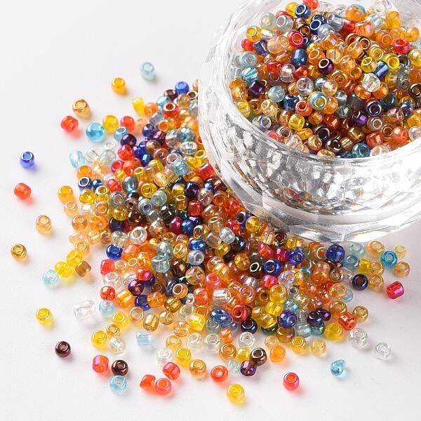 12/0 Round Glass Seed Beads