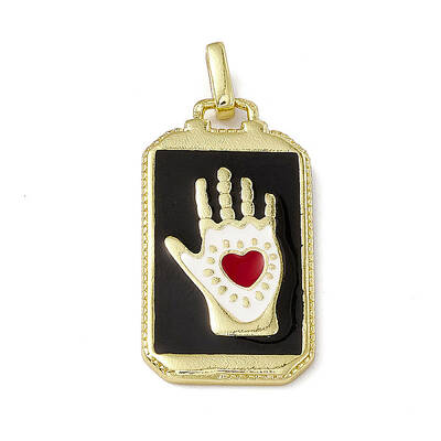 Alloy Enamel Pendants