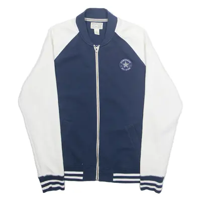 CONVERSE Mens Bomber Jacket White S