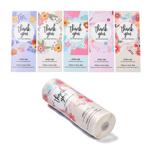 Thank You for Your Purchase Label Stickers Rolls