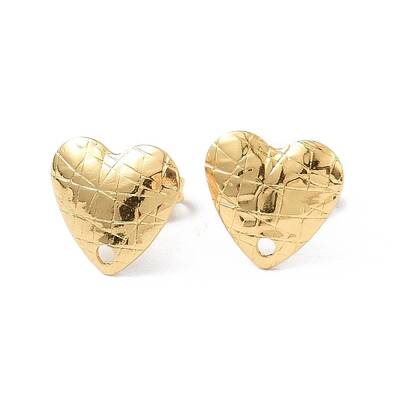 Ion Plating(IP) 304 Stainless Steel Stud Earring Finding