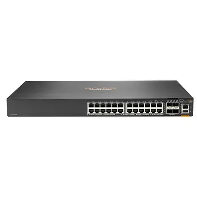 S0M81A#AKM HP CX 6200F Series 6200F 24G 4SFP 24 x RJ-45 Ports 10/100/1000Base-T 4 x SFP Ports Layer 3 Managed 1U Rack-mountab...