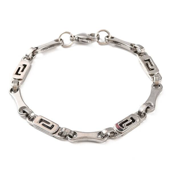 Tarnish Resistant 201 Stainless Steel Link Chain Bracelets