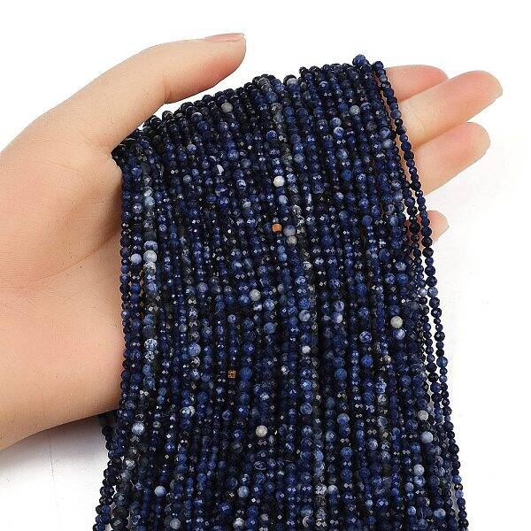 Natural Sodalite Beads Strands