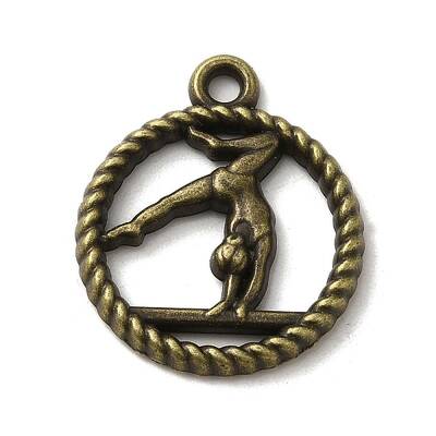 Tibetan Style Alloy Sport Pendants