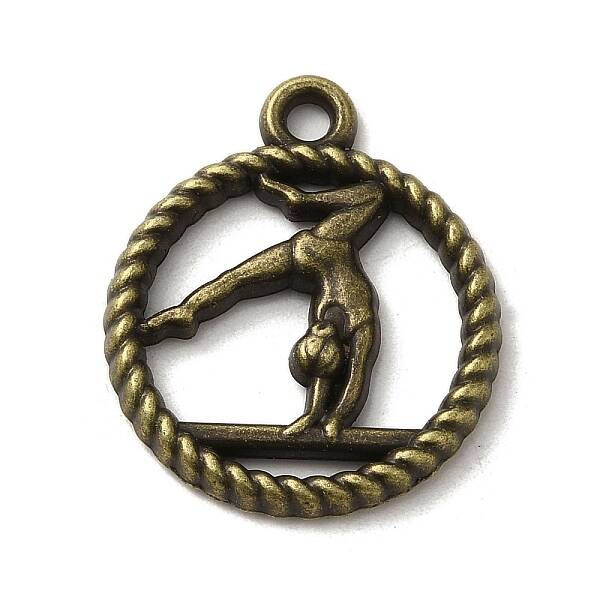 Tibetan Style Alloy Sport Pendants